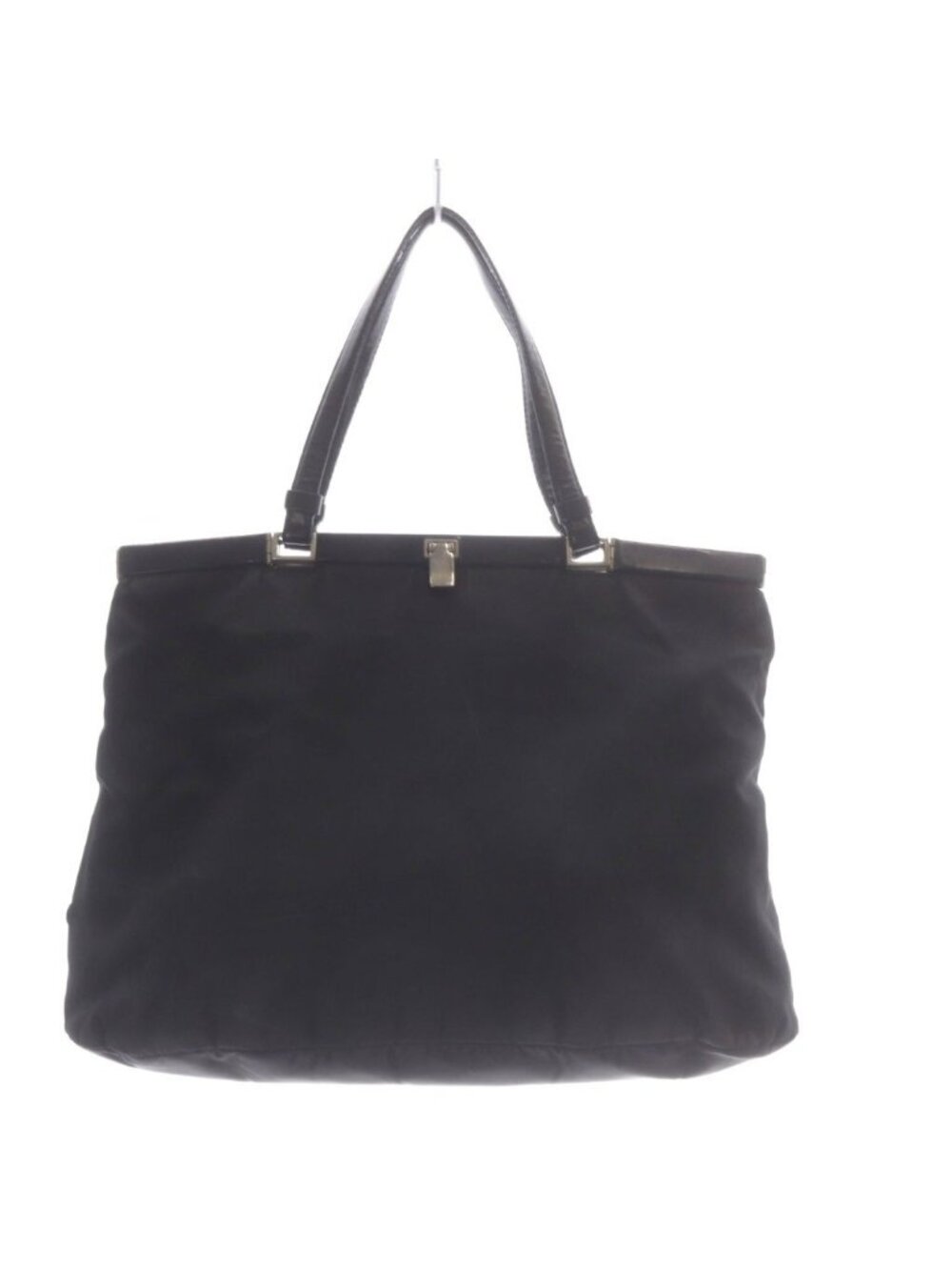 Prada Vintage Tessuto Tote Bag Nylon Black